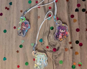 Frieren Mini Holographic Keychains