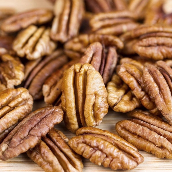 Fresh Texas Pecan Halves, great for baking, gifting, snacking!