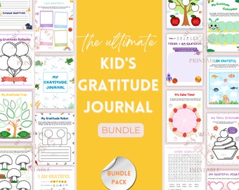 Teaching Gratitude: The Ultimate Kid's Gratitude Journal Bundle - Personal Edition