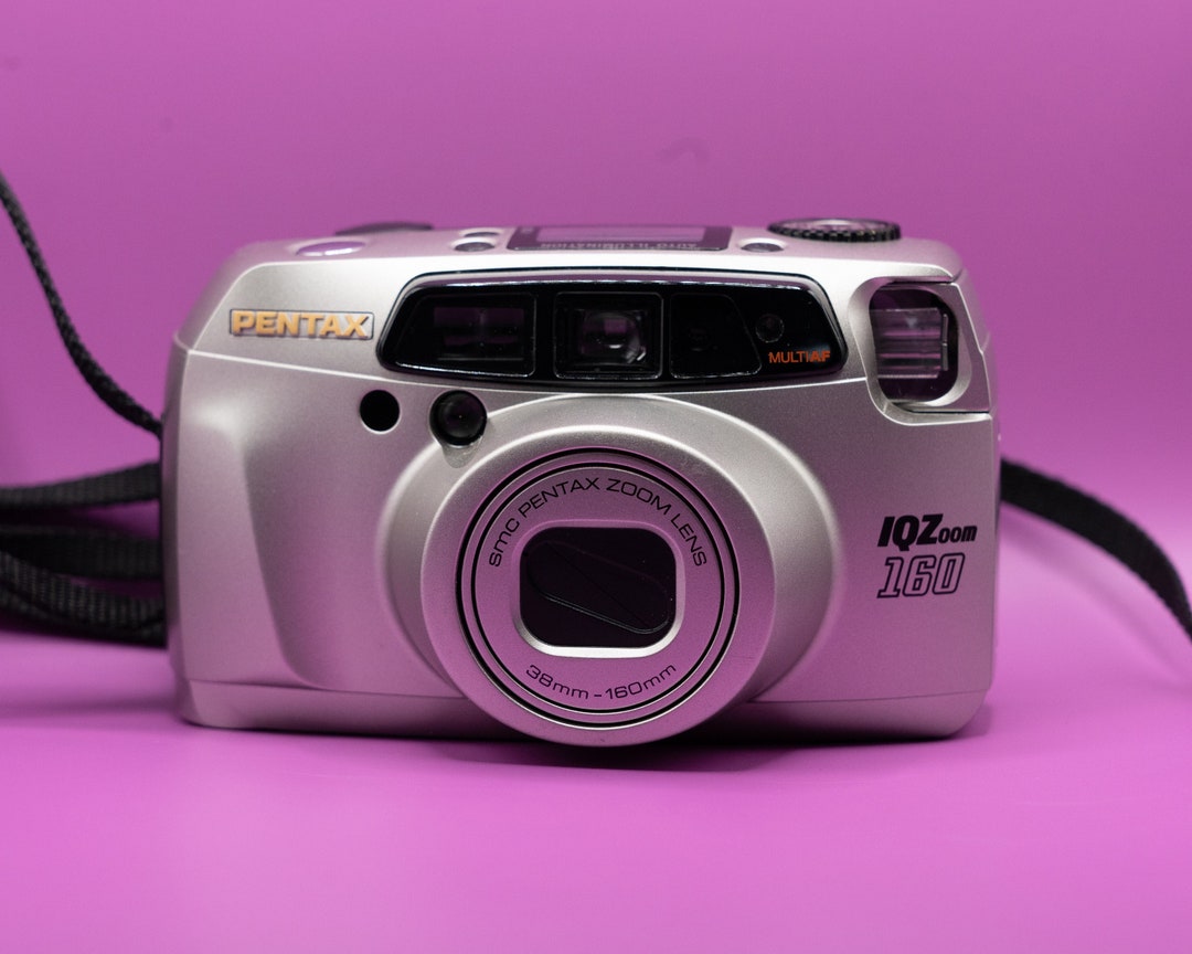 Pentax Iqzoom 160 35mm Point & Shoot Tested Etsy