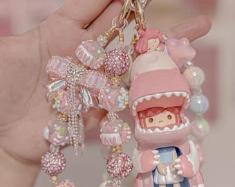 Umasou Dino Girl Bag Charm