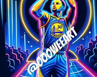 Steph Curry - Paintings & Stickers (multi-purpose) - Etsy