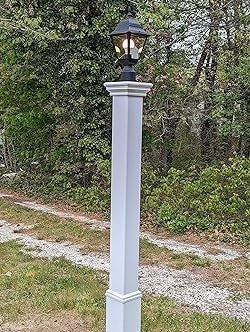 Vinyl light post deals