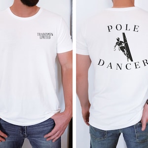 Camisa de liniero pole dance, camisa de cuello azul de linieros, camisas de cuello azul para hombres, regalos de liniero, regalos para papá, regalo del Día del Padre