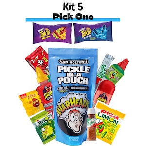Chamoy Warhead Extreme Blue Raspberry Kit's