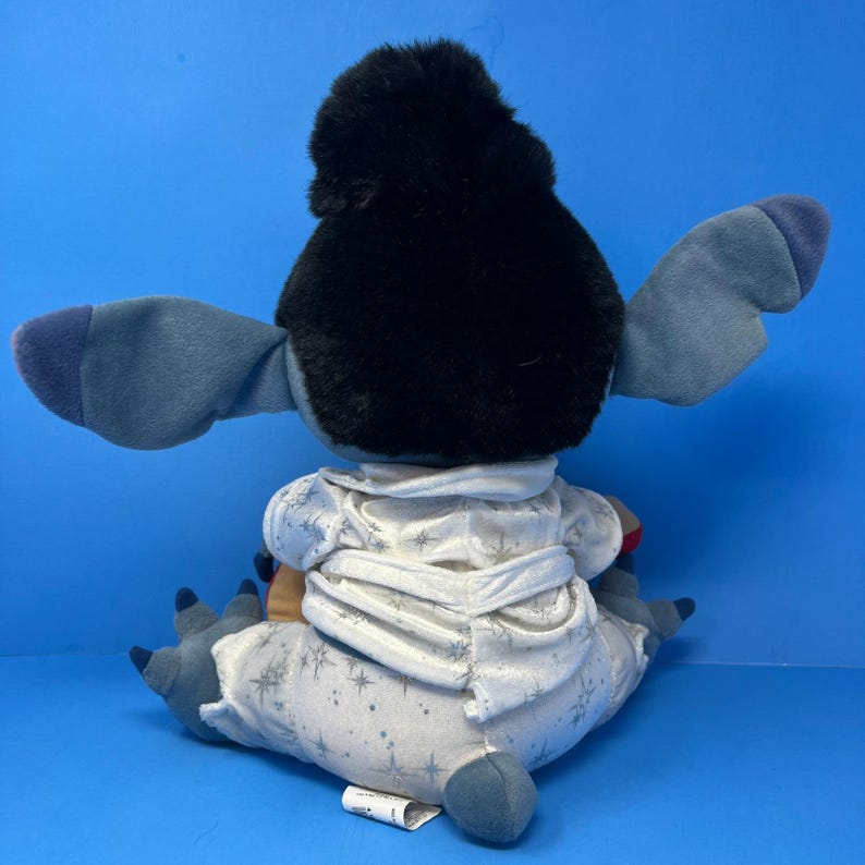Disney Pluszowy Niebieski Elvis Presley Lilo i Stich Pluszowa Gitara Rock N Roll Ekskluzywna zdjęcie 4