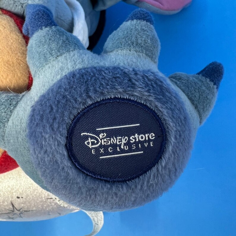 Disney Pluszowy Niebieski Elvis Presley Lilo i Stich Pluszowa Gitara Rock N Roll Ekskluzywna zdjęcie 7