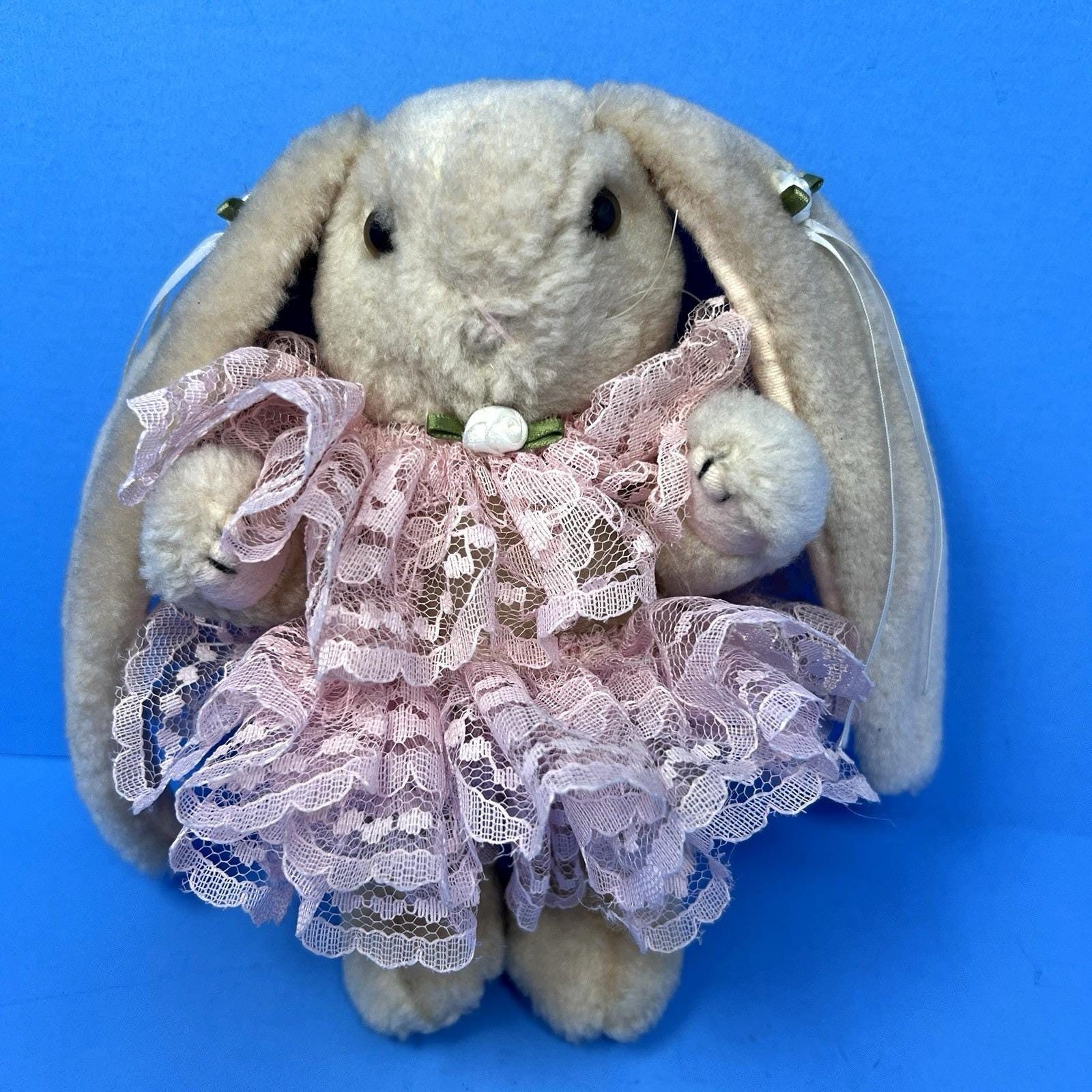 Vintage 90s bunnies & tulips jacket