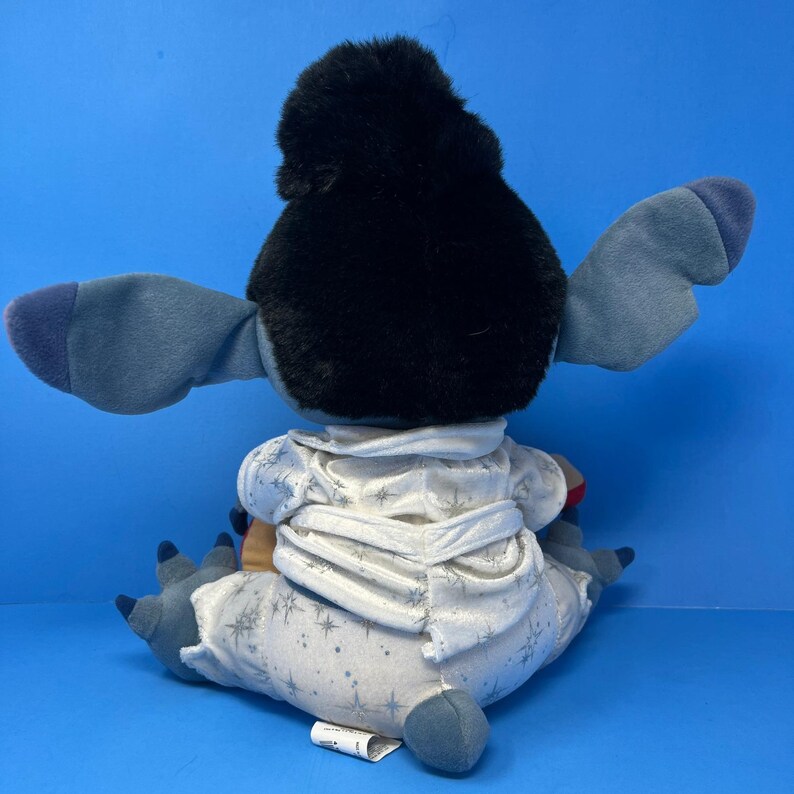 Disney Pluszowy Niebieski Elvis Presley Lilo i Stich Pluszowa Gitara Rock N Roll Ekskluzywna zdjęcie 13