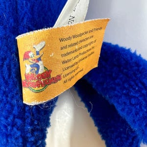 Universal Studios Woody Woodpecker Plush Toy sounds 11" Cartoon Animated Bird image 6