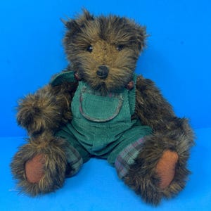 Vintage Stuffed Bears in Overalls - Etsy Canada