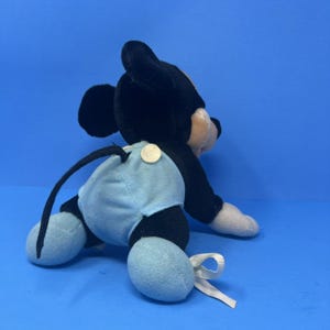 ディズニー ベビー ミッキーマウス ぬいぐるみ 10インチ ハイハイポーズ ヴィンテージぬいぐるみ 1984年製。 画像 20