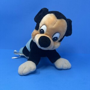 ディズニー ベビー ミッキーマウス ぬいぐるみ 10インチ ハイハイポーズ ヴィンテージぬいぐるみ 1984年製。 画像 19