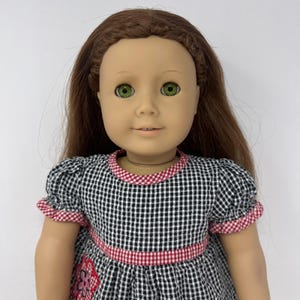 Pleasant Company American Girl docka 18 tum Felicity Merriman Green Eyes 1990-talet