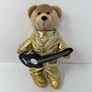 Stuffed Elvis Bear - Etsy