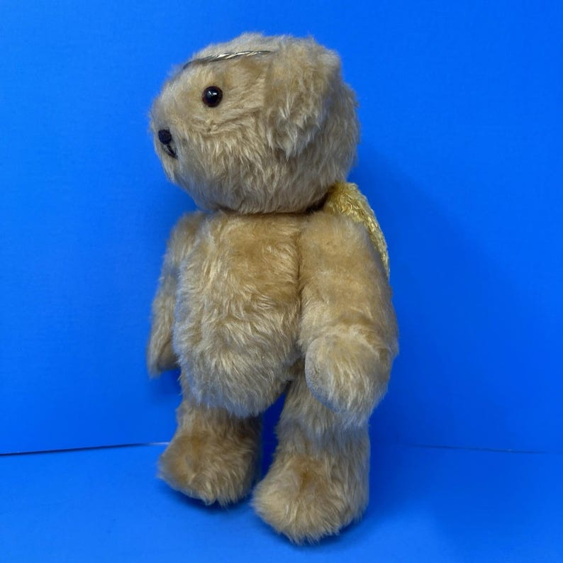 Peluche ange ours en peluche articulé 25 cm (10 po.) cadeau de collection doux jouet mignon image 4