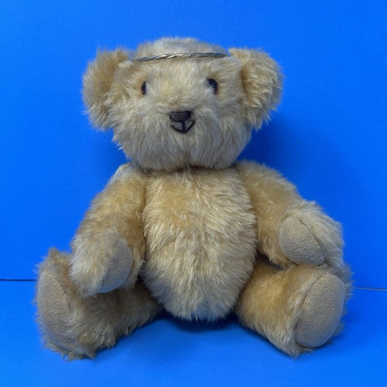 Peluche ange ours en peluche articulé 25 cm (10 po.) cadeau de collection doux jouet mignon image 6