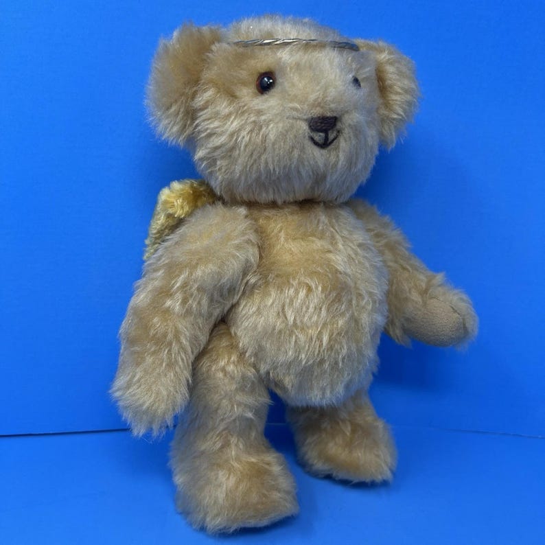Peluche ange ours en peluche articulé 25 cm (10 po.) cadeau de collection doux jouet mignon image 10