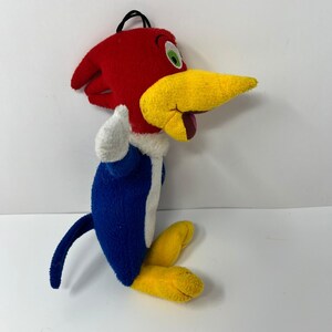 Universal Studios Woody Woodpecker Plush Toy sounds 11" Cartoon Animated Bird image 2