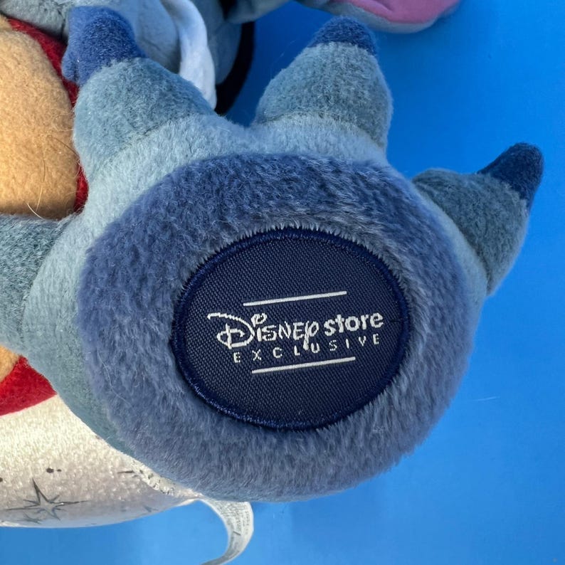 Disney Pluszowy Niebieski Elvis Presley Lilo i Stich Pluszowa Gitara Rock N Roll Ekskluzywna zdjęcie 17