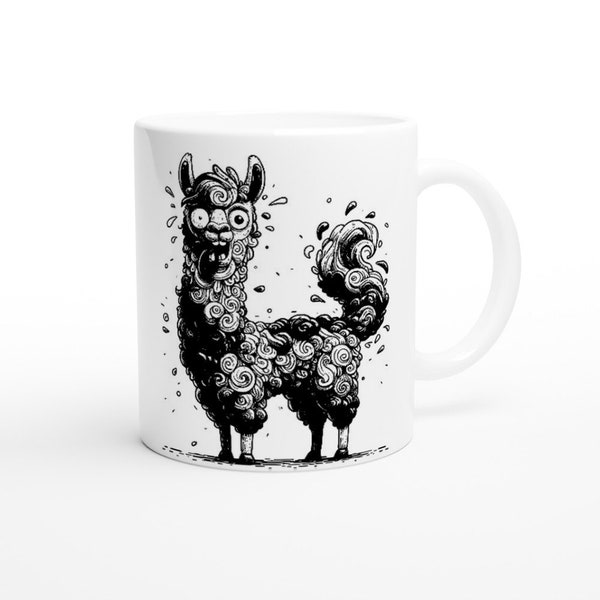 Unique White Ceramic Mug