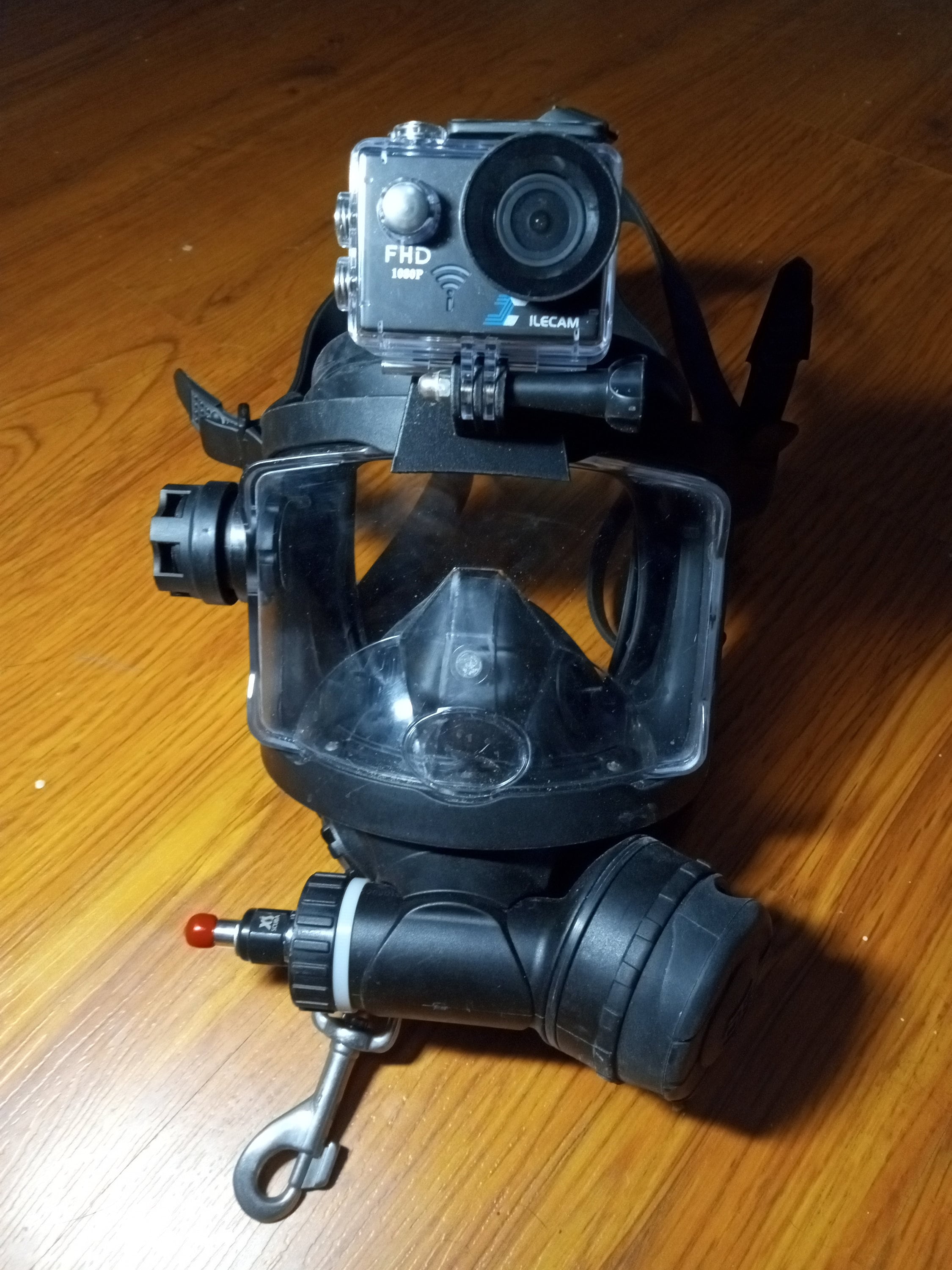 Camera Mount for OTS Guardian Full Face Mask