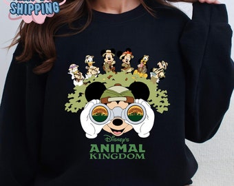 Disney's Animal Kingdom Mouse Ears Sweatshirt,Matching Family Hoodie,Disney Safari Hoodie,Disneyland Trip,Disneyworld Vacation,Hakuna Matata