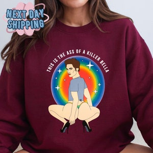 This Is The Ass Of A Killer Rainbow Sweatshirt, Funny LGBT Hoodie, Pride Month Gift, Transgender Sweatshirt, Gay Sweatshirt, Equal Rights