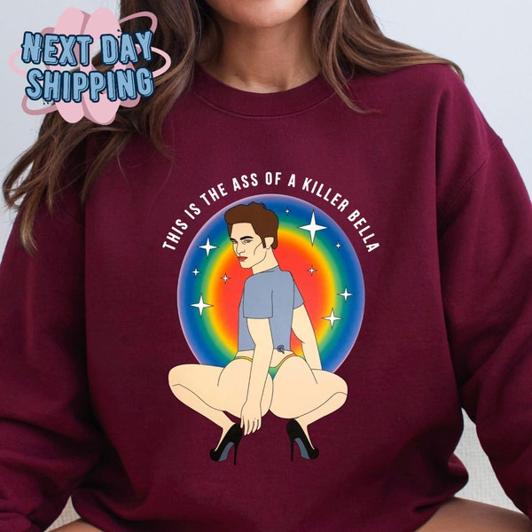 This Is The Ass Of A Killer Rainbow Sweatshirt, Funny LGBT Hoodie, Pride Month Gift, Transgender Sweatshirt, Gay Sweatshirt, Equal Rights