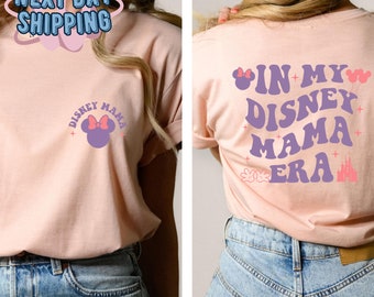 Magische Mama Shirt, In meinem Disney Mama Era Shirt, Disney Maus Ohren Shirt, Disney Mama Shirt, Disney Muttertagsgeschenk, Disney Familien Shirt