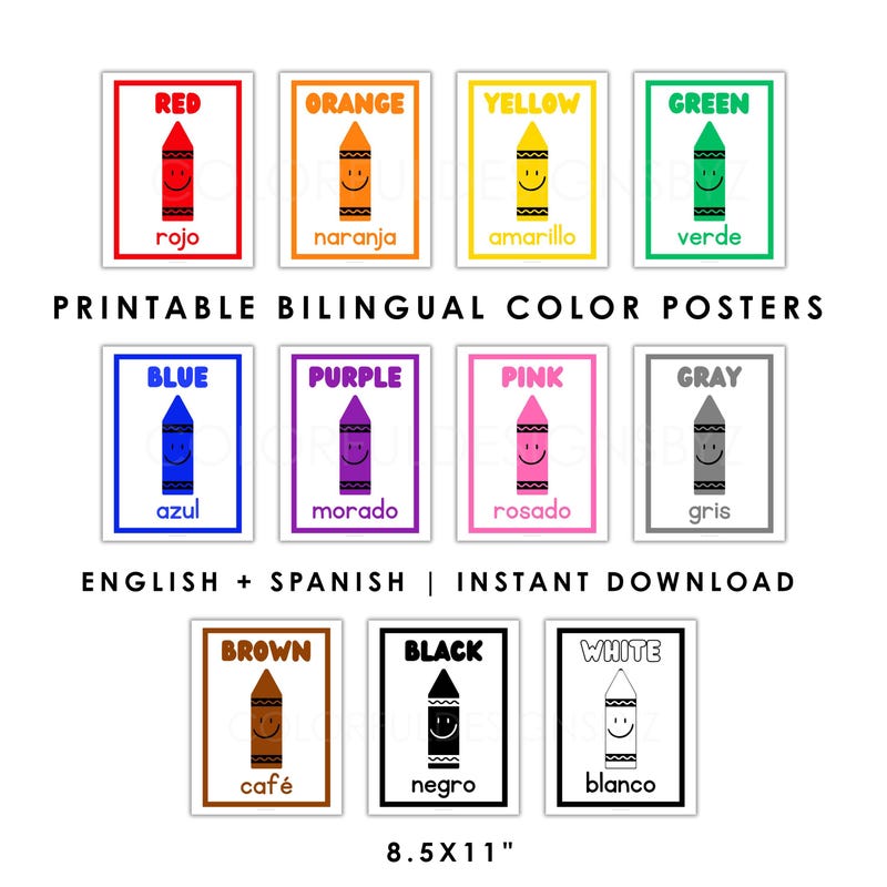 Bilingual Homeschool Print - Etsy