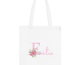 personalized Cotton Tote bag - Please send me your desired Name *