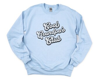 Cooles Opa's Club Sweatshirt, lustiges Shirt Geschenk für Opa, das weltbeste Opa Sweatshirt, neuer Opa Best Papa Vatertagsgeschenk