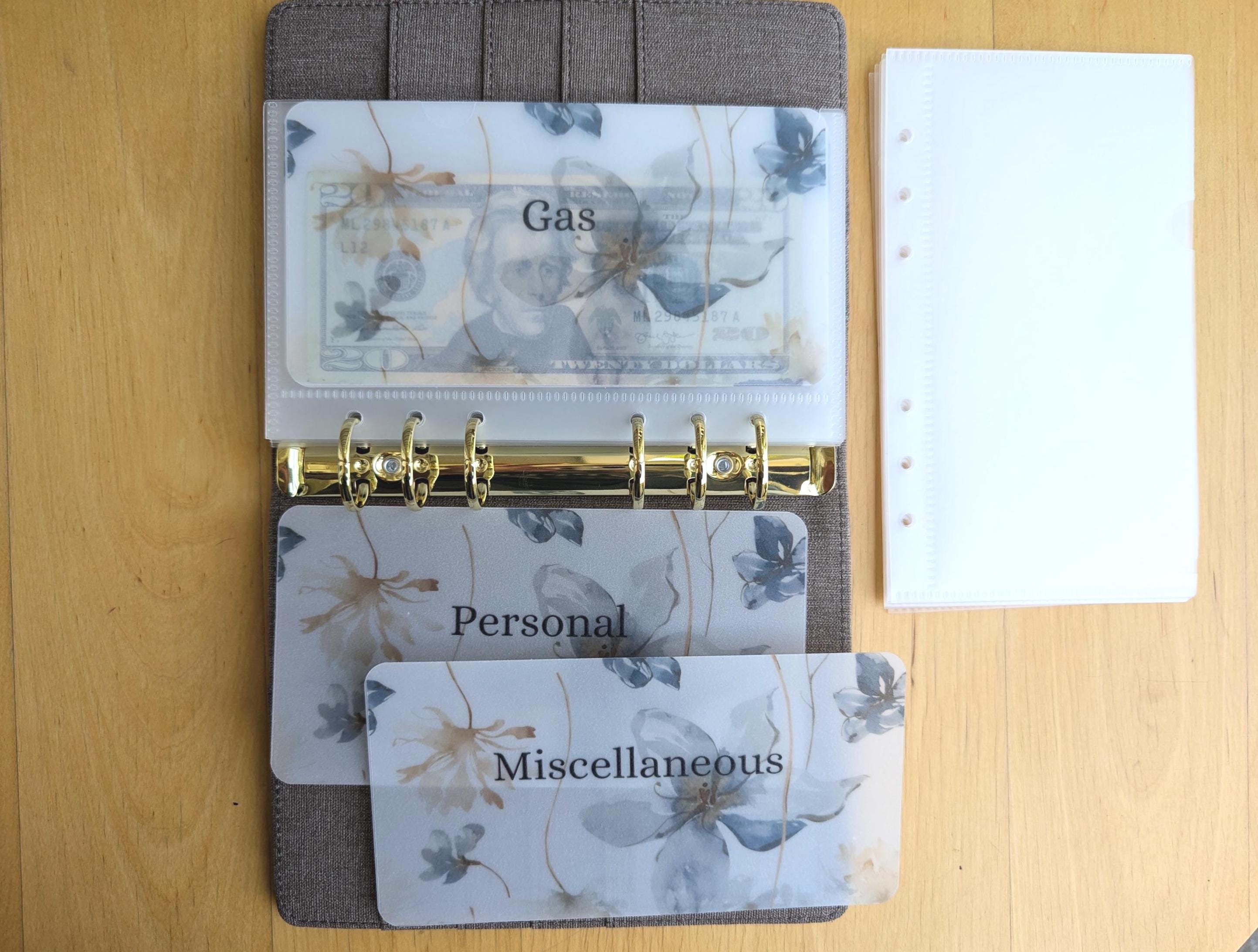 A6 Bundle Envelope Inserts – Laminated | Cash Envelope System | Sinking ...