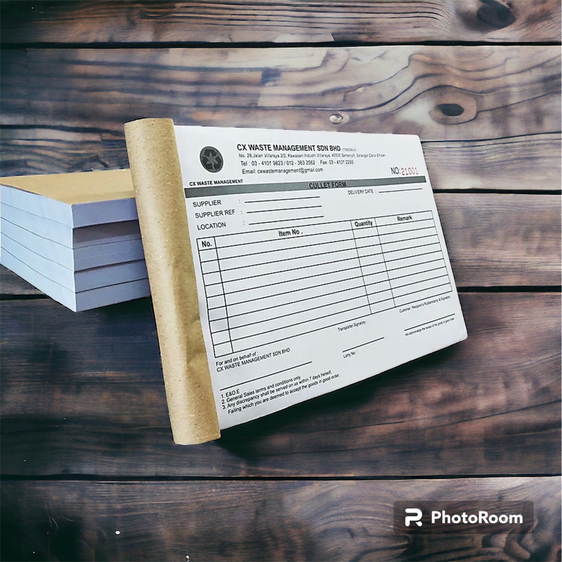 Invoice Template, High Quality 3 Plys NCR Paper Form Carbonless Receipt ...