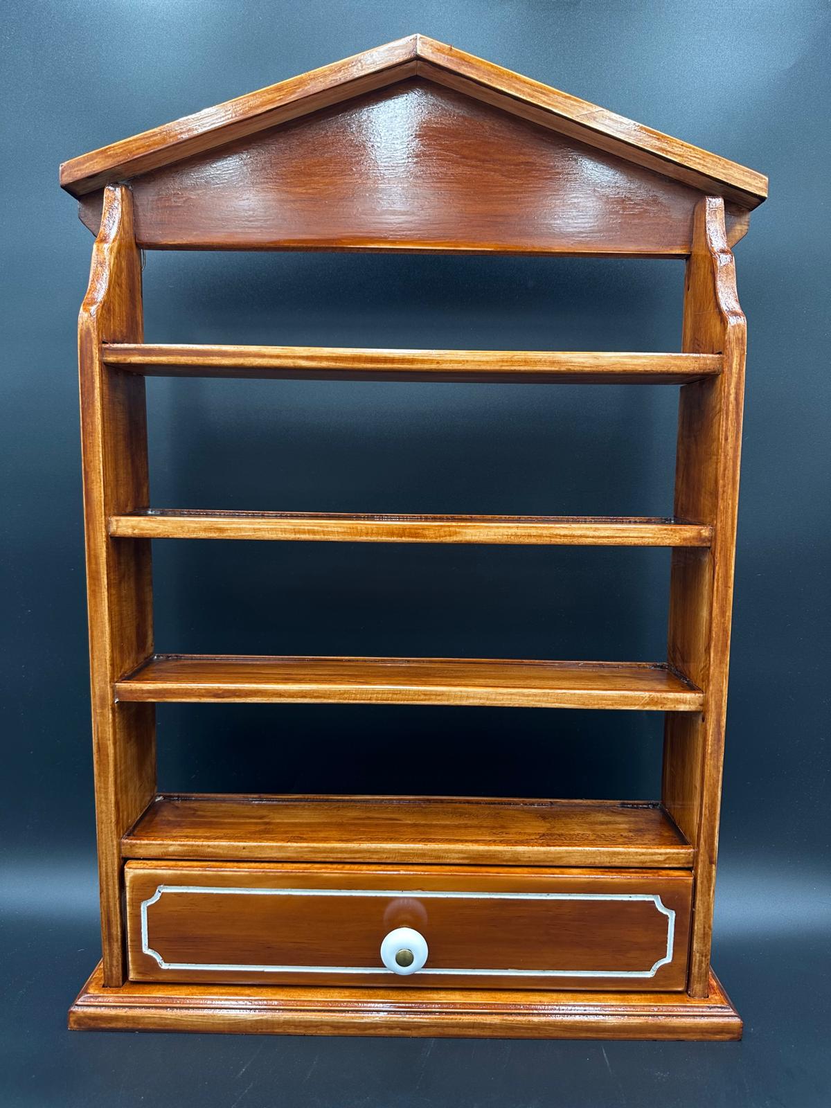 Antique Pine Spice Rack