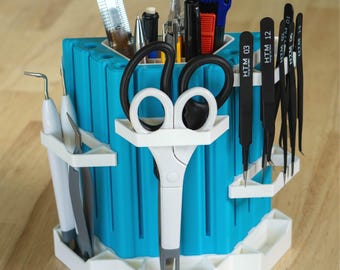 3D Printed Precision Tool Organizer, Maker Storage Solution