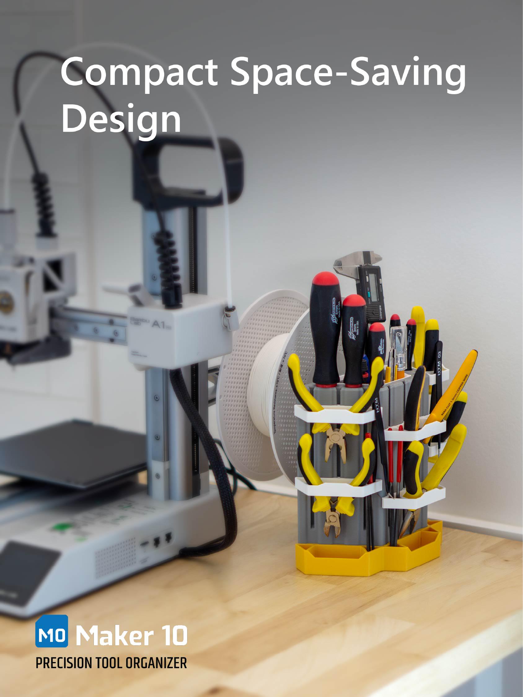 3D Printed Precision Tool Organizer, Maker Storage Solution - Etsy
