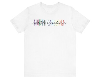Carolina del Norte, Carolina del Norte, amante de Carolina del Norte, regalo para ella, regalo para él, regalo de maestro,