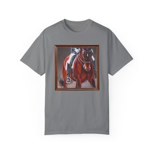 Horse art, equine art, horse show, dressage, trainer gift, barn manager gift, horse show mom, barn shirt,