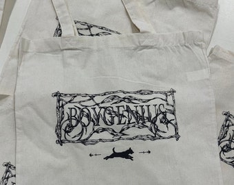 Boygenius Screen-printed Tote Bag