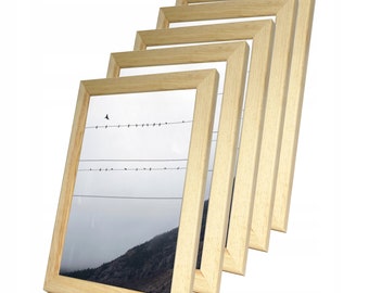 Set de cadres RAW PINE pour photos 10x15cm - 5 pcs.