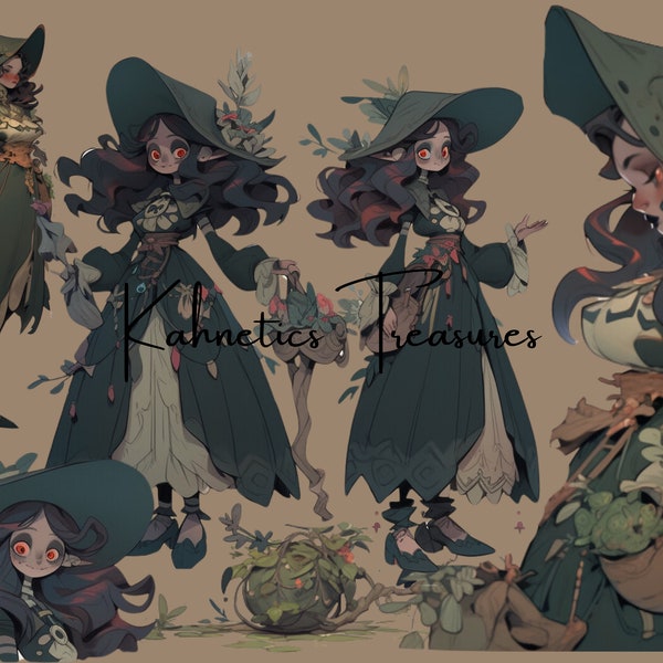 StoryBook Adoptable - "Dreadful Dollmaker" - Character Adoptable, Female OC, Artisan, Grimm's Fairytales OC, Reference Sheet