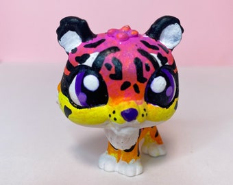 Sunset Tiger OOAK Littlest Pet Shop Custom