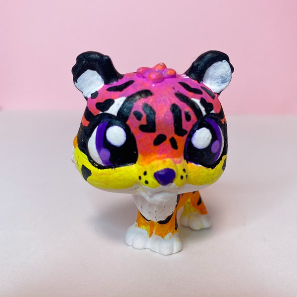 Sunset Tiger OOAK Littlest Pet Shop Custom