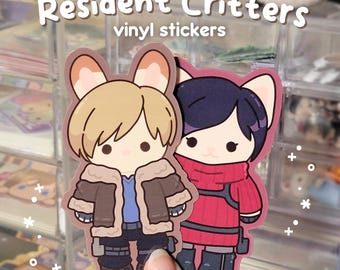 RE4 | Resident Critters | Vinyl Stickers | Individual Stickers + Sets