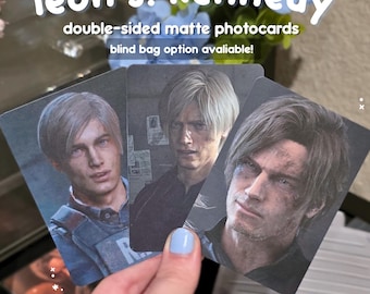 RE / Leon K. / Fotografías mate de doble cara / ¡Combina y elige tus propias tarjetas + Bolsas sorpresa disponibles!