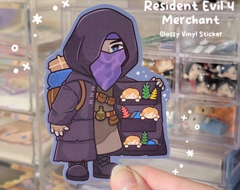 RE4 | Cute Merchant | Vinyl Sticker