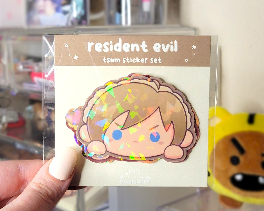 Stackable Stickers RE4 Stackable Cuties Holographic Stickers Individual Stickers Set - Etsy