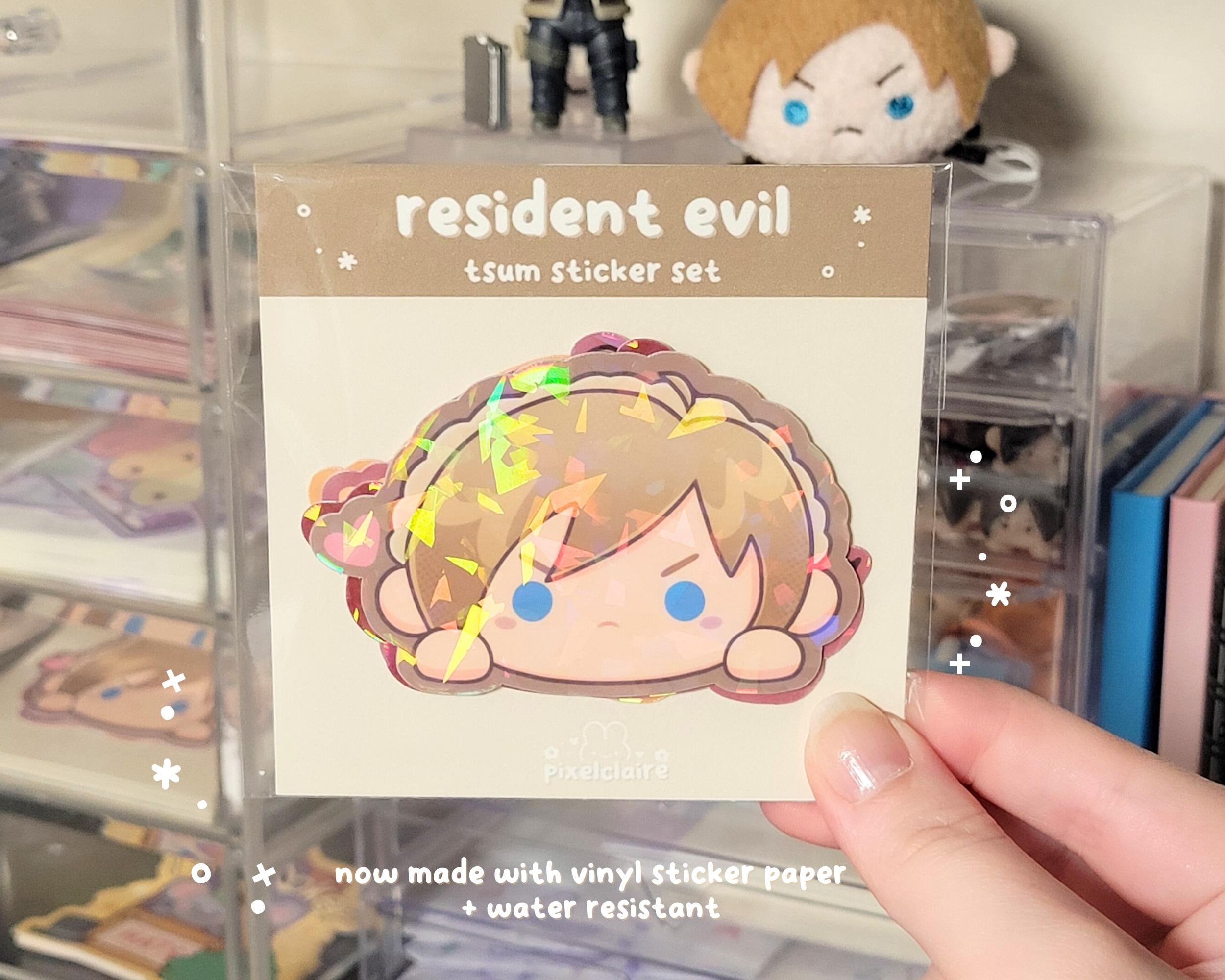 RE4 | Stackable Cuties | Holographic Vinyl Stickers | Individual Stickers + Set